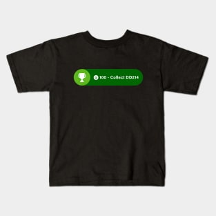 DD214 - Military Veteran - Gamer Kids T-Shirt